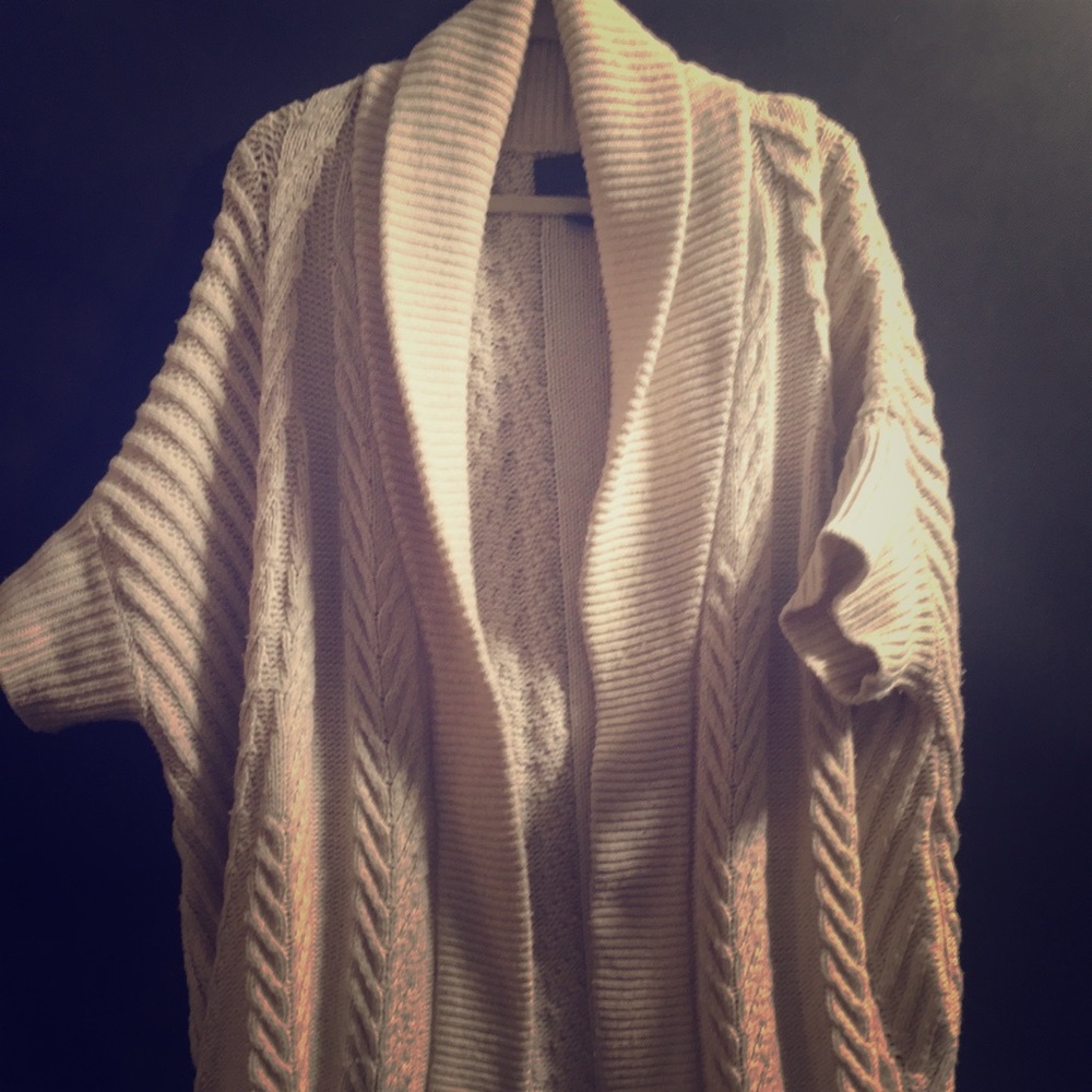 Long Cynthia Rowley Cardigan (mid length sleeves)